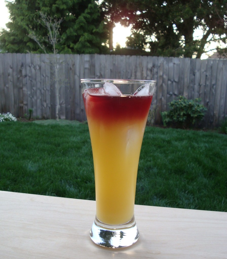 Sunset Cocktail | Boozed + Infused
